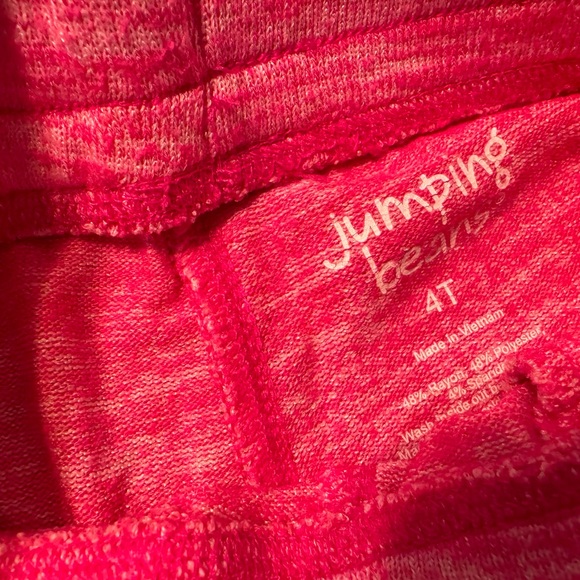 Bundle- Girls 4T lounge pants and top - Picture 3 of 5